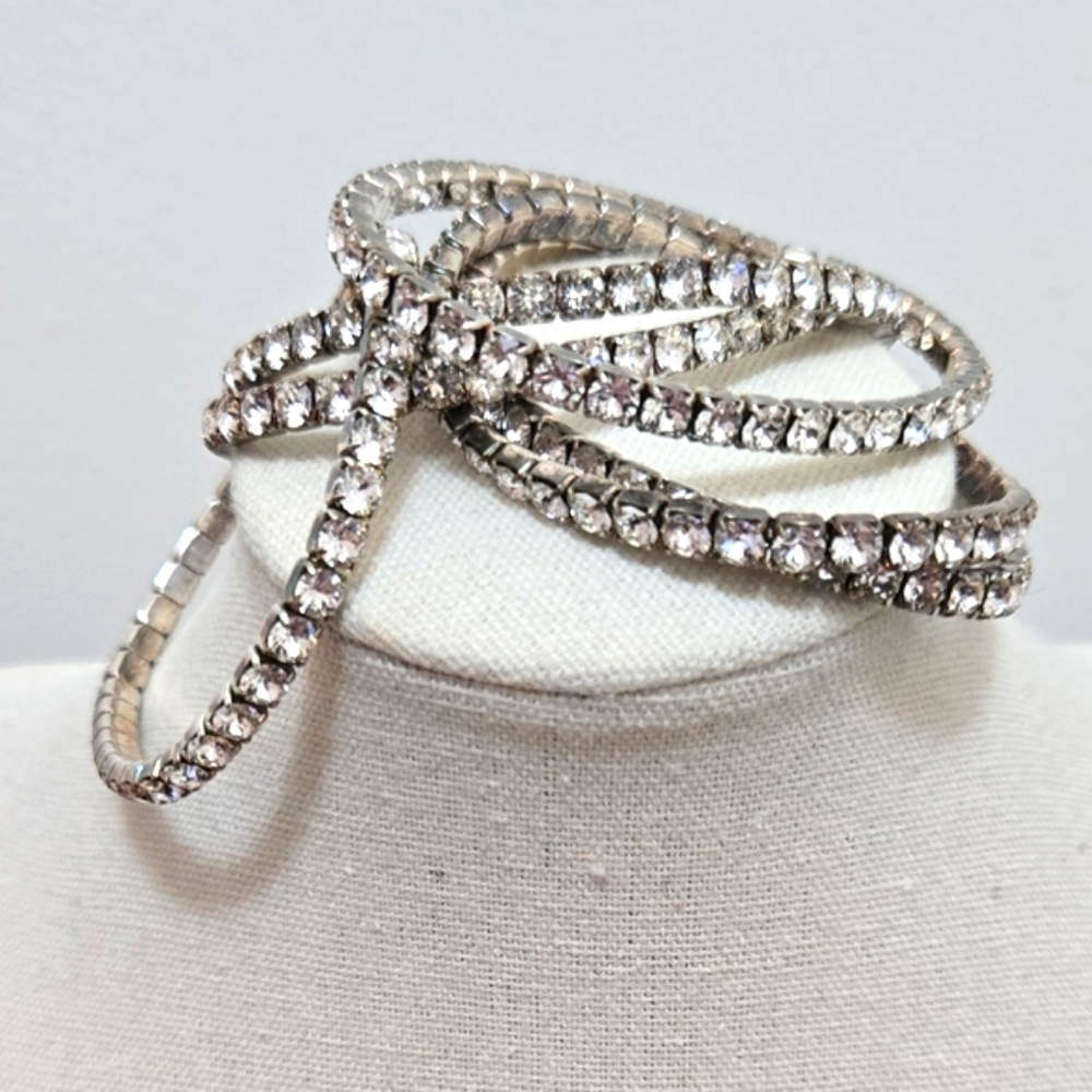 Swarovski Crystal Stretch Bracelet Set